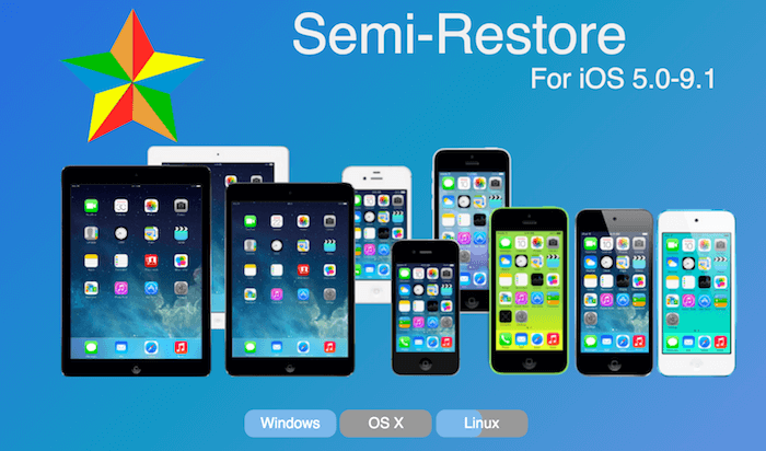 Semi-Restore iOS9.1