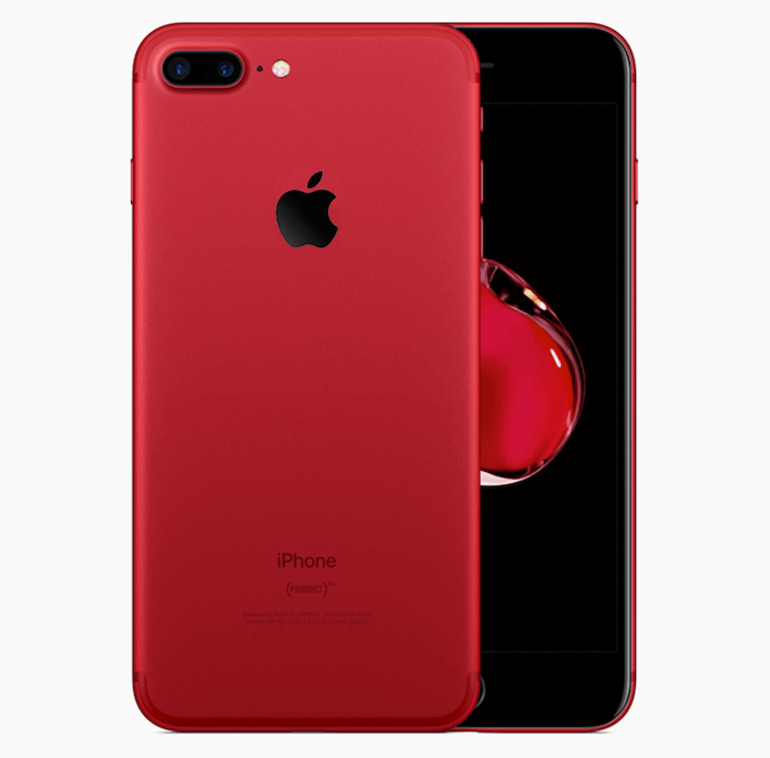 red iphone 7 unboxing 2