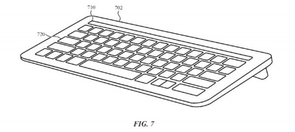 蘋果專利：Touch Bar 將移植至 Magic Keyboard 無線藍芽鍵盤上 - 瘋先生