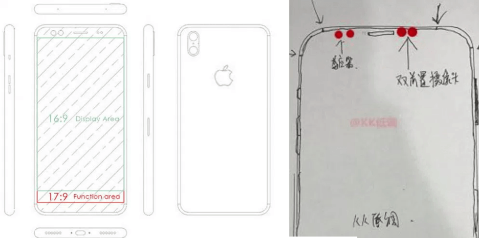 iphone 8 schematic sketch