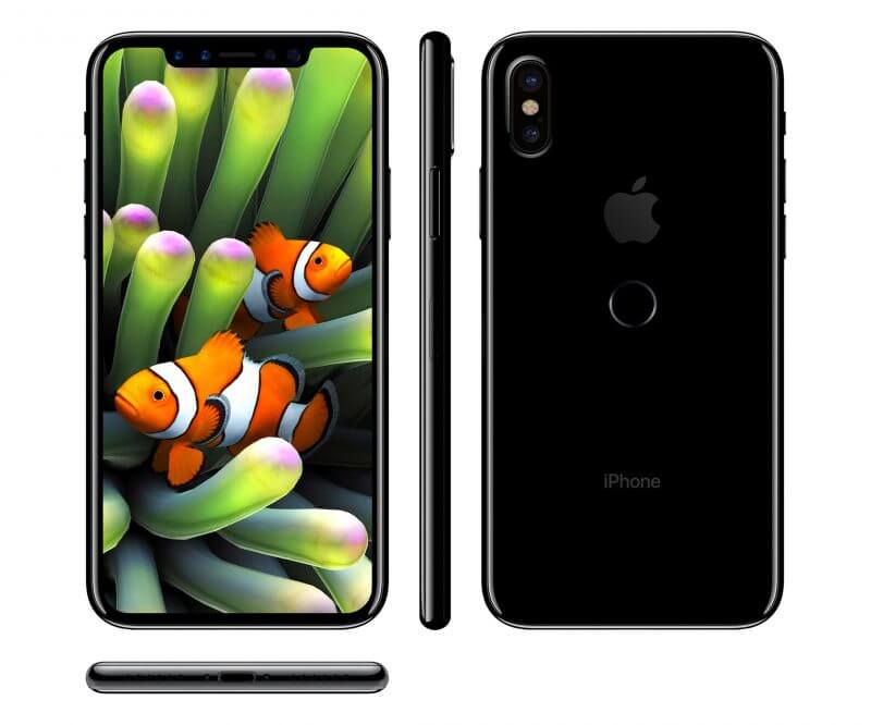 clsa iphone 8 touch id back rumor