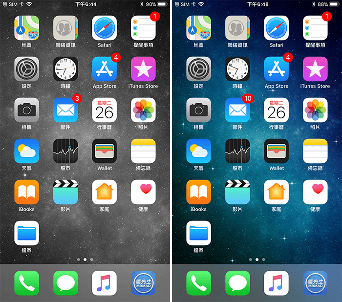 Ios11教學 快速調整iphone桌布尺寸 避免碰見桌布變成黑白bug 瘋先生