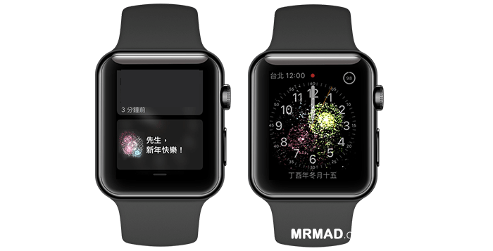 apple watch new year with fireworks 1