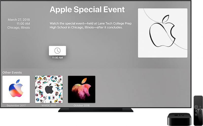 apple special eventno live stream