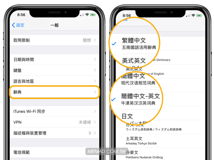 iphone built dictionary 1