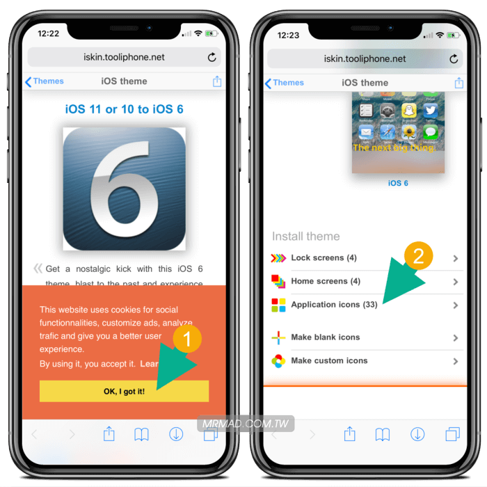 免越獄也可輕鬆讓 iOS11 實現 iOS6 擬真圖示風格