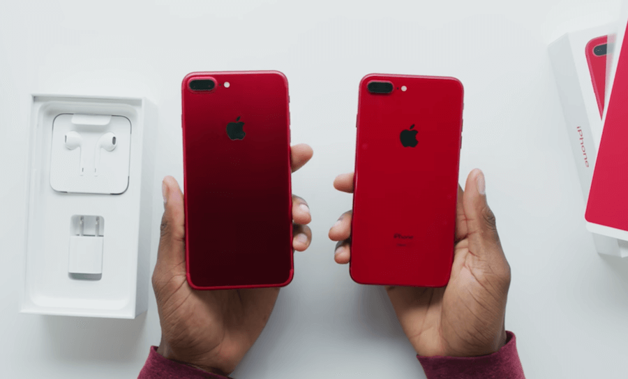 紅色 iPhone 8 Plus 開箱來了！超完美百分百鮮豔紅