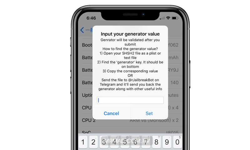 ios 11 fixed nonce generator 3