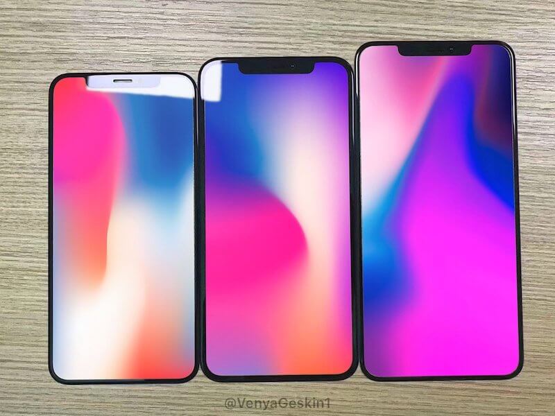 2018 apple iphone front panels 2