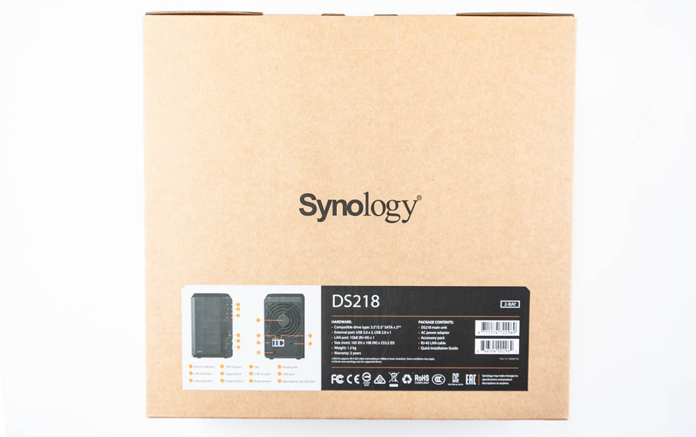 synology ds218 4