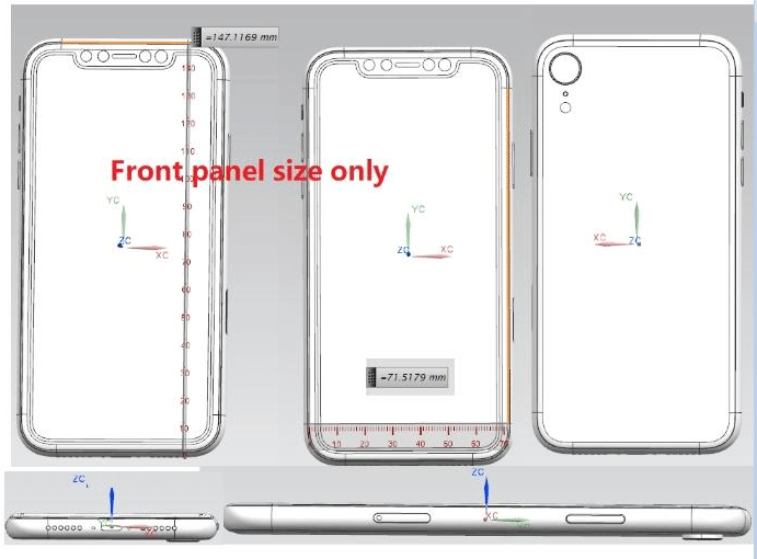 61 LCD iPhone 2018 Leakage
