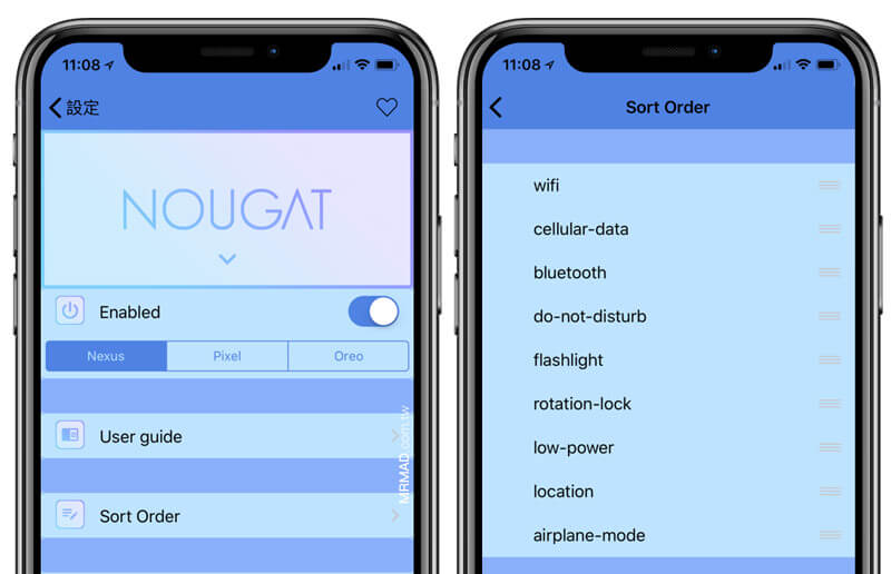 iPhone 也能輕鬆實現 Android 控制中心風格效果 Nougat