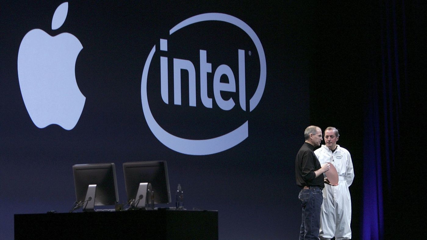 蘋果宣布放棄 IBM 的 PowerPC 硬體架構轉成 Intel 架構