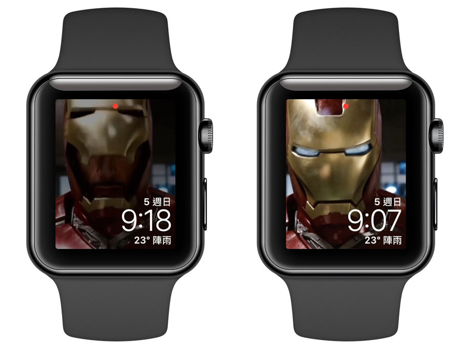 Apple Watch 動態桌布製作技巧：實現「鋼鐵人Live Photos 桌布」錶面教學