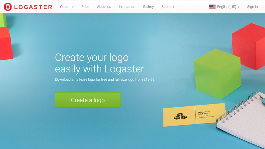 利用  Logaster 線上設計專屬網站 Logo 工具，自己的 Logo 自己做