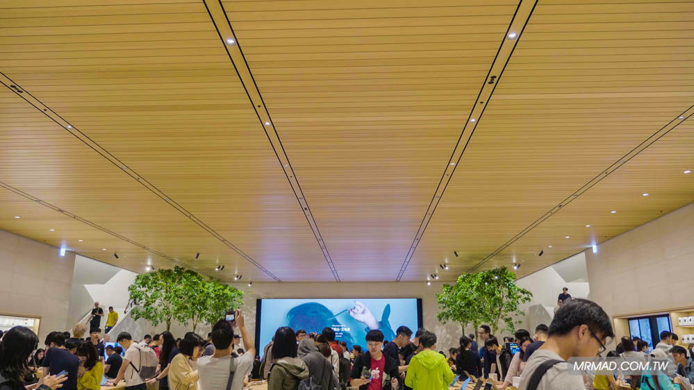 Apple 信義A13 蘋果直營店開幕活動紀錄，非常適合體驗蘋果自然空間34