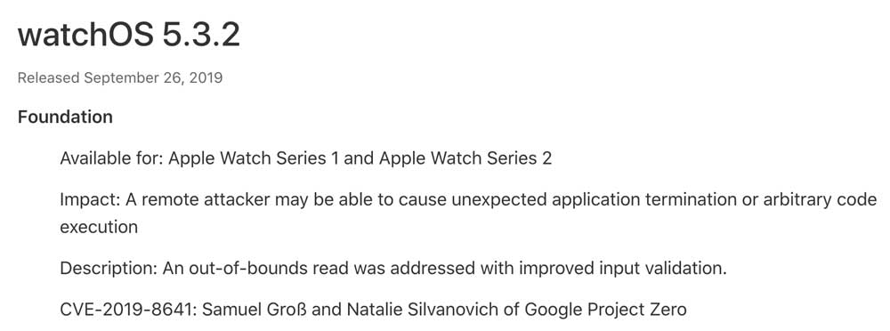 watchOS 5.3.2 更新內容與設備解析