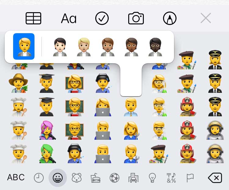 iOS 13.2 加入59個全新 Emoji 表情符號，自訂雙人牽手和中性圖3