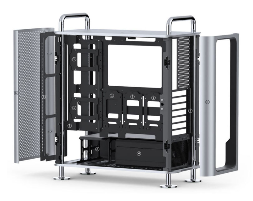 Mac Pro 2019機殼也能用在PC上？靠Dune Pro山寨殼即可實現 瘋先生