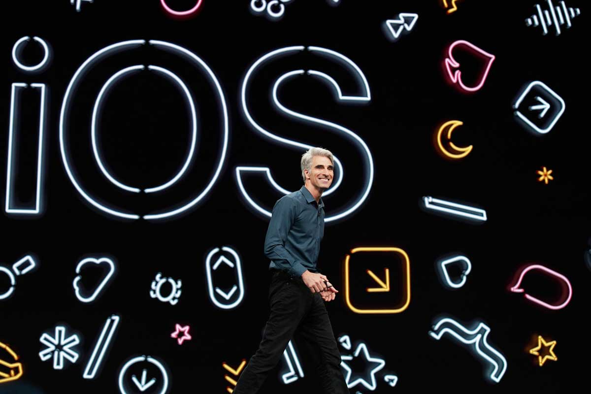 Craig Federighi unveils OS13