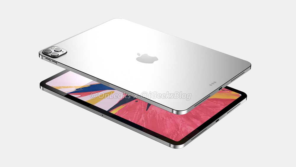 11吋iPad Pro 2020渲染圖