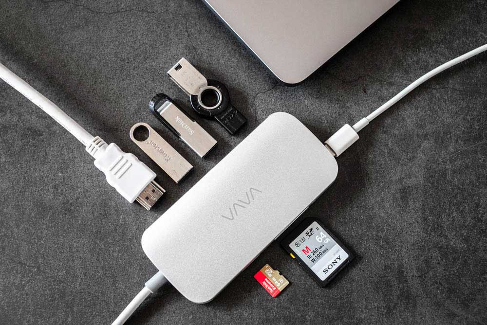 [開箱] VAVA 輕薄MacBook集線器VA-UC006 8合1 USB-C MacBook Hub