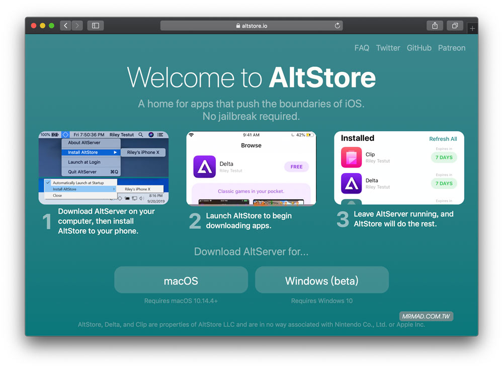 AltStore取代Cydia Impactor誕生，透過電腦直接安裝越獄APP方法