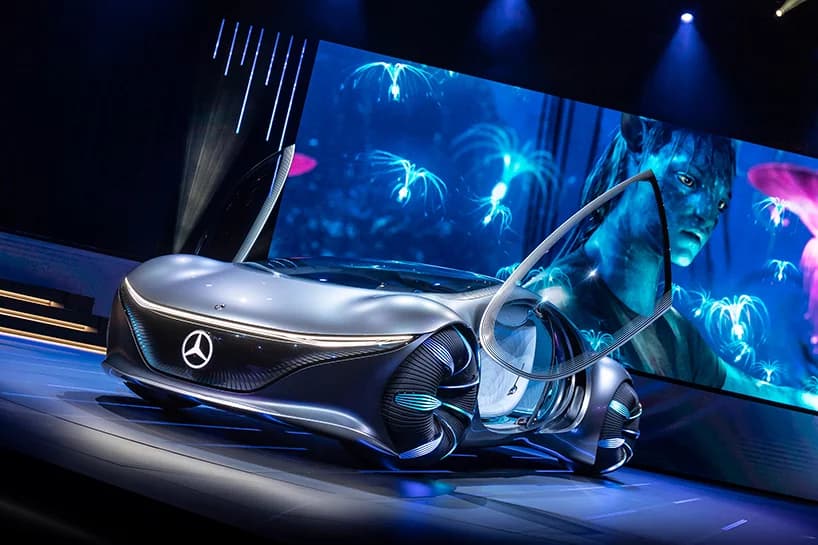 Benz發表新世代電能概念車Vision AVTR靈感來自阿凡達