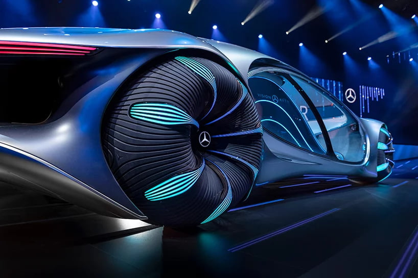 Benz發表新世代電能概念車Vision AVTR靈感來自阿凡達2