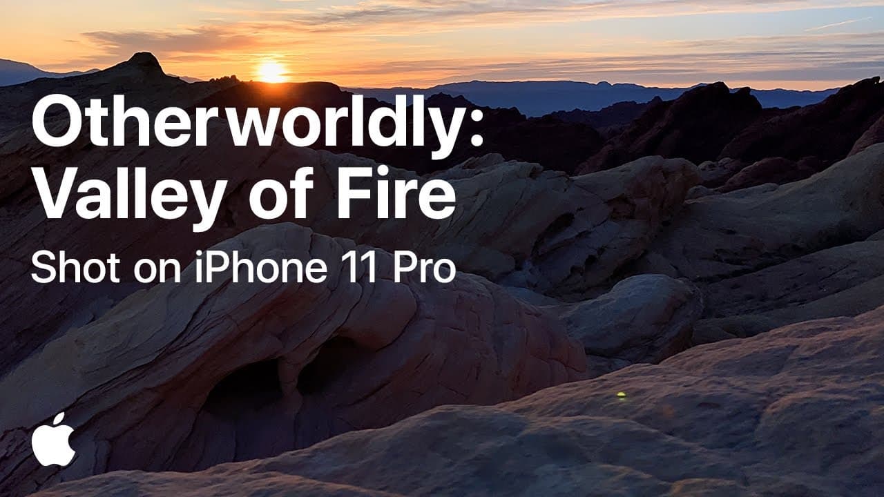 a journey into the valley of fire shot on iphone