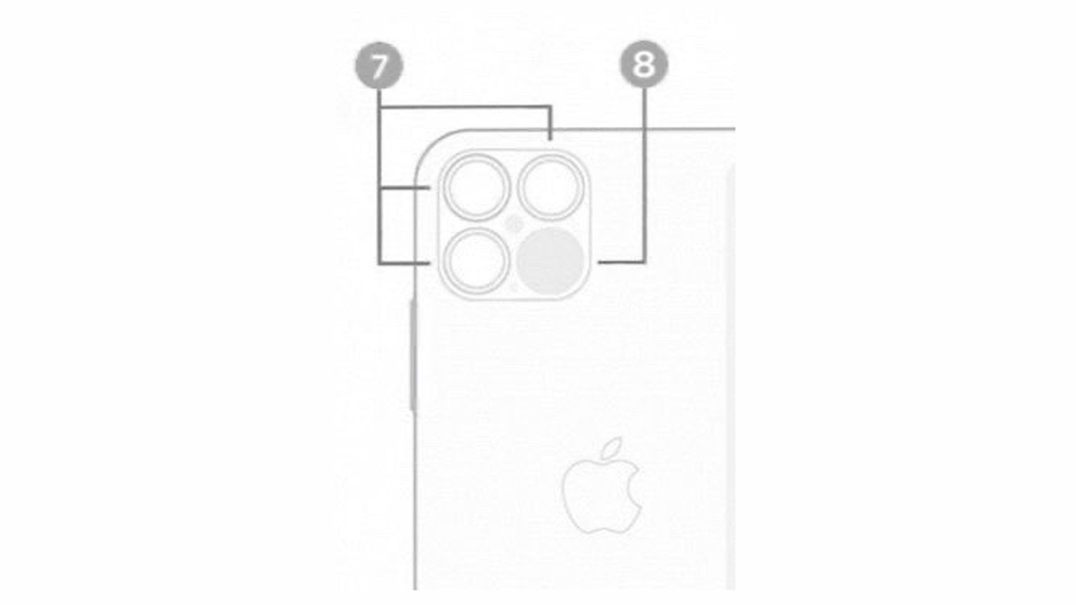 iPhone 12 Pro三鏡頭和LiDAR掃描儀設計圖，在iOS 14內被挖出1