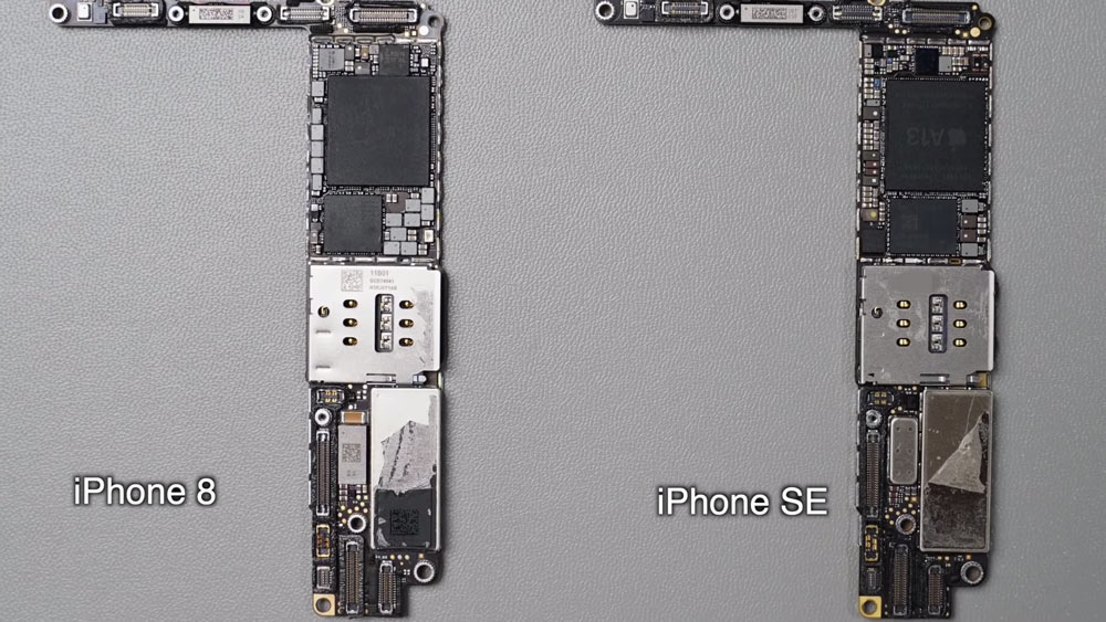 iPhone SE2拆機內部零件與 iPhone 8 通用 僅只有四處不同5