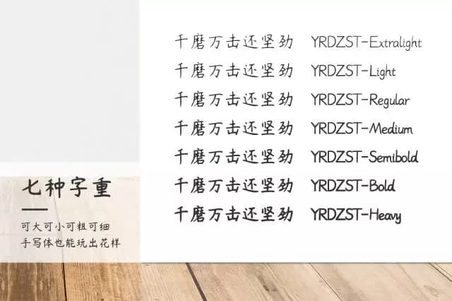 楊任東竹石體中文免費手寫字型