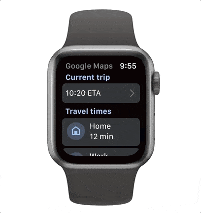 Google地圖重返 Apple Watch 和支援 CarPlay 導航更新1