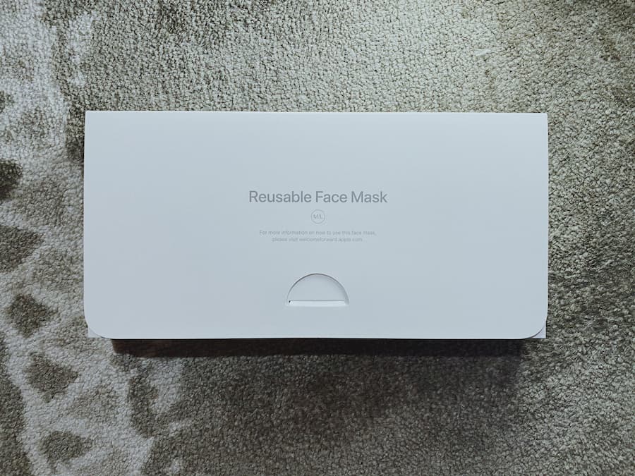 蘋果口罩 Apple Face Mask 專門針對內部員工設計（附實體圖）