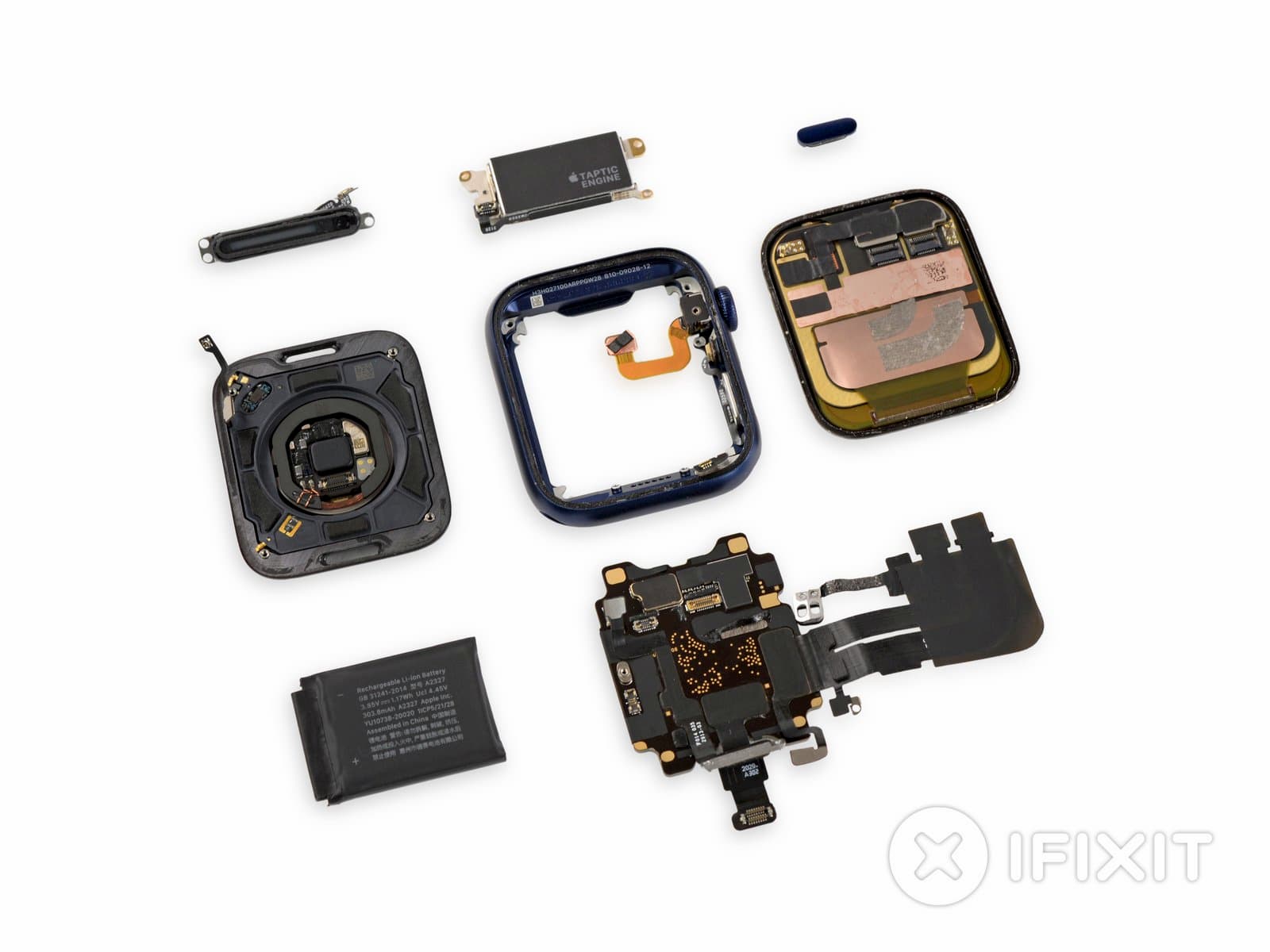 Apple Watch Series 6 拆解報告出爐：電池更大、內部明顯改進8