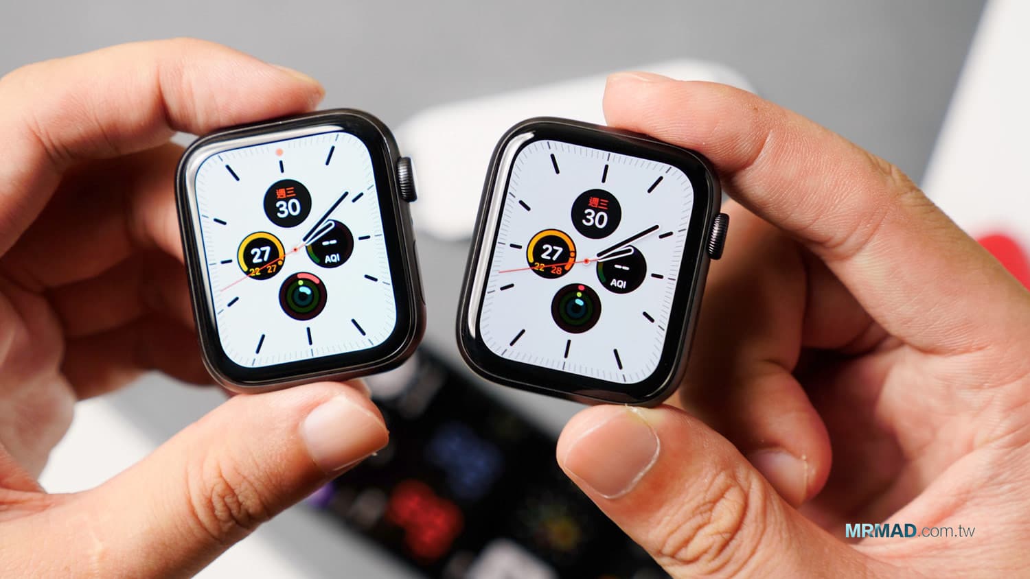 Apple Watch Series 6 與 Series 5 外觀差異1