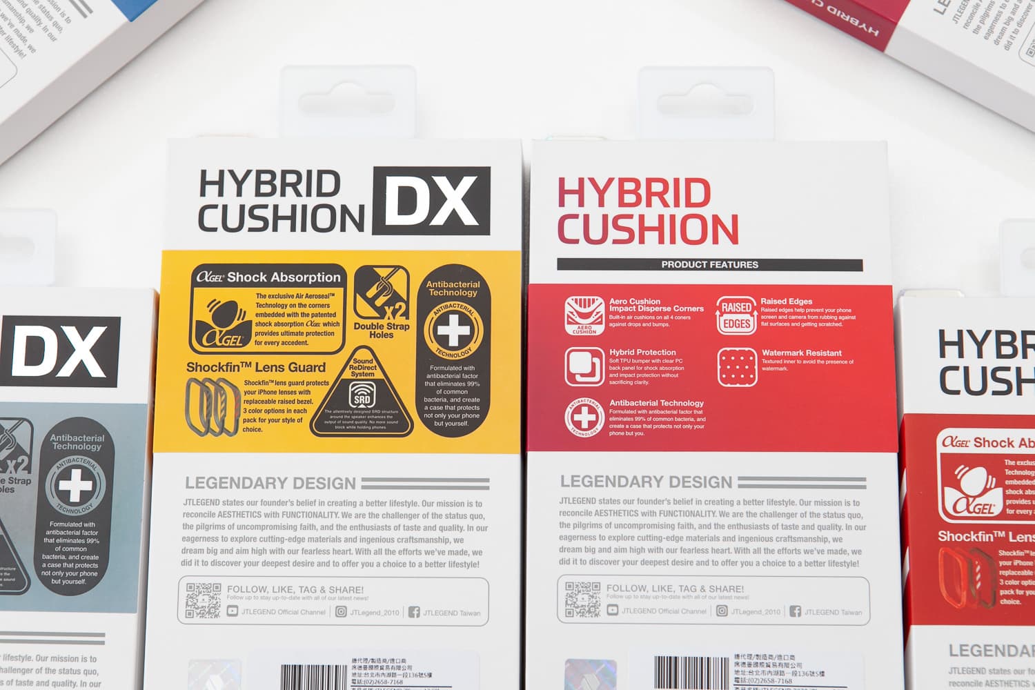 【開箱】JTLEGEND Hybrid Cushion DX 軍規防摔、抗菌有多厲害 3