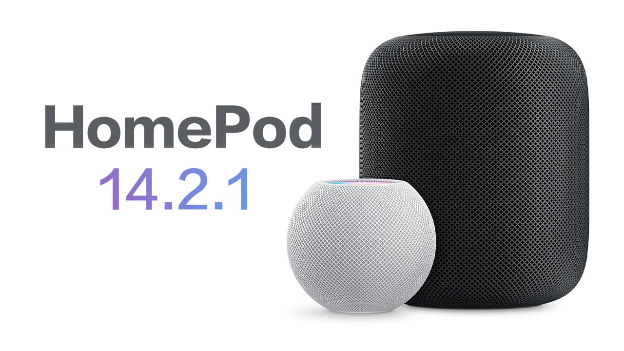 蘋果釋出 HomePod 14.2.1 更新，連同HomePod mini 也有