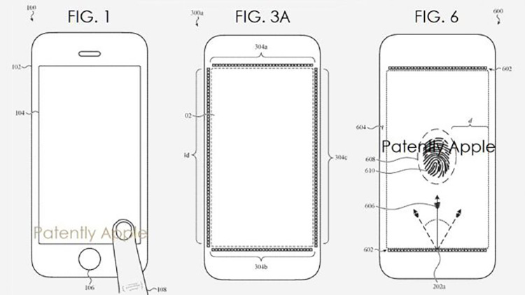 iphone under screen touch id patent 2