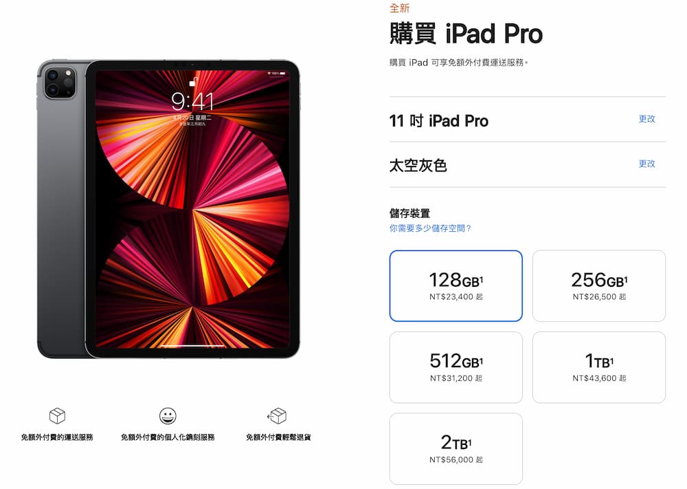 iPad Pro 售價比較