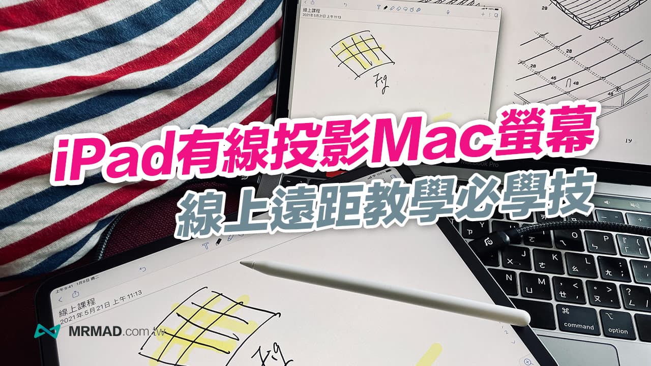 project ipad to mac screen