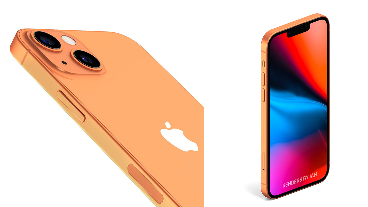 iPhone 13 橘色渲染圖曝光！揭秘網傳愛馬仕橘會出現嗎？