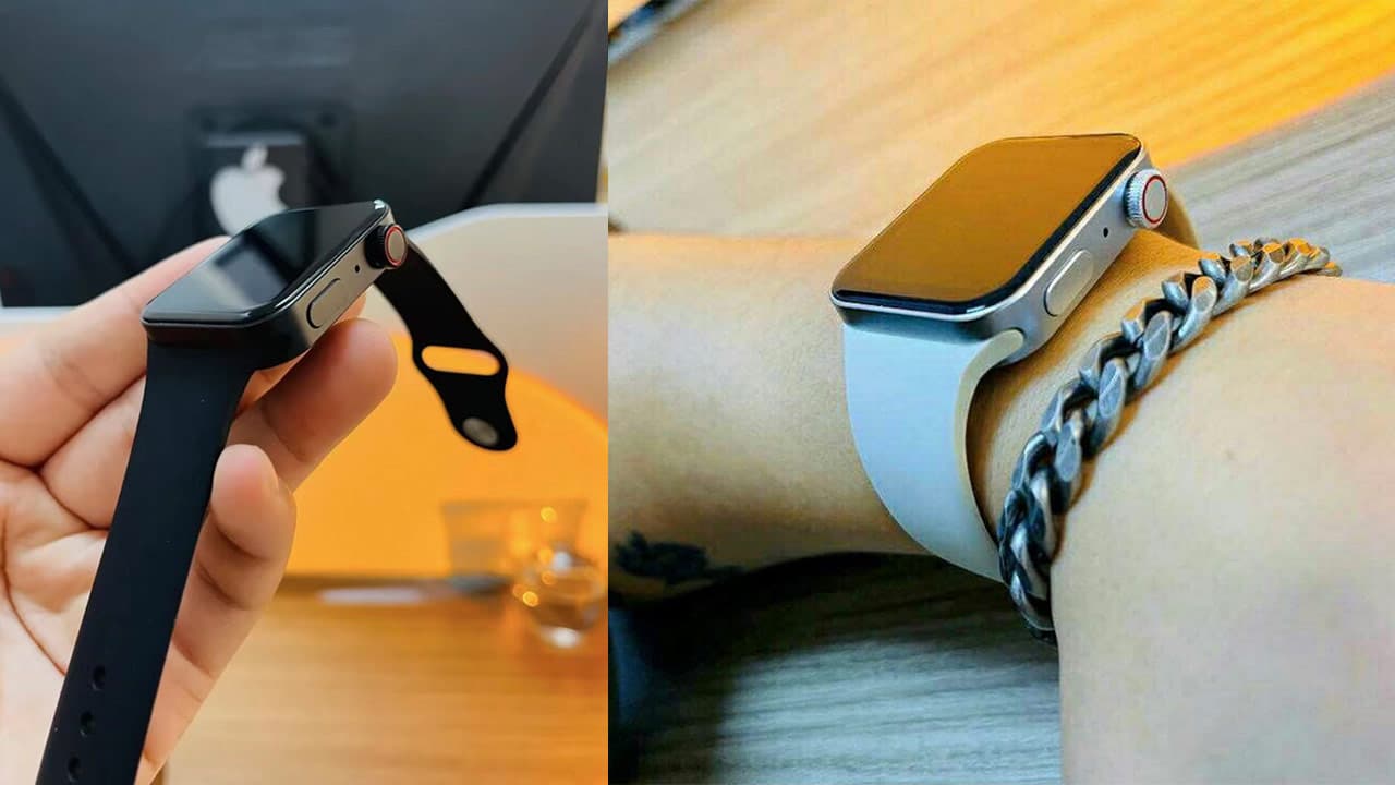 蘋果新款Apple Watch Series 7模型機曝光，外觀採邊平化設計