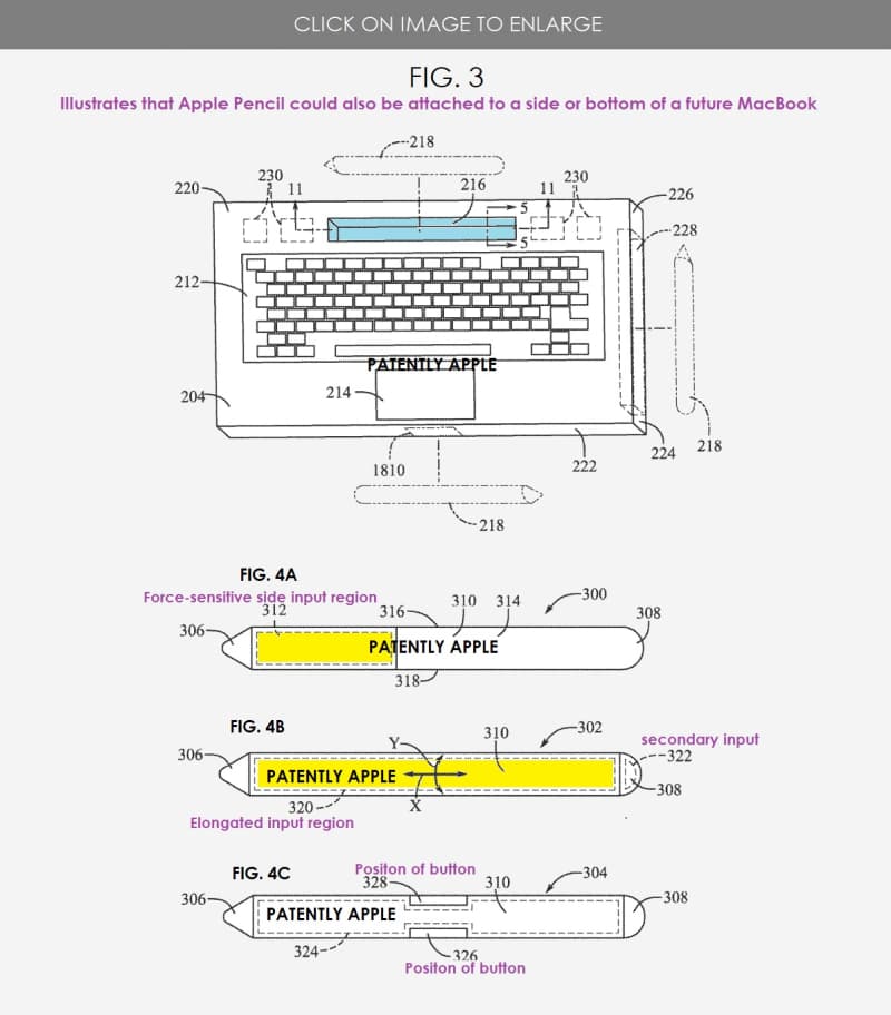 Apple Pencil MacBook可以用嗎？蘋果專利曝光顛覆產業計畫2