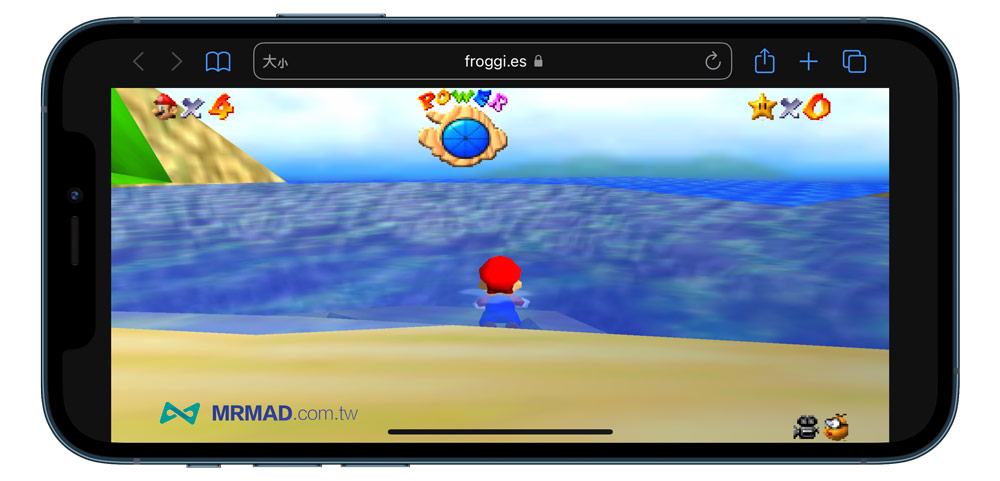 Android, iPhone / iPad play Super Mario 64 mobile version teaching 2
