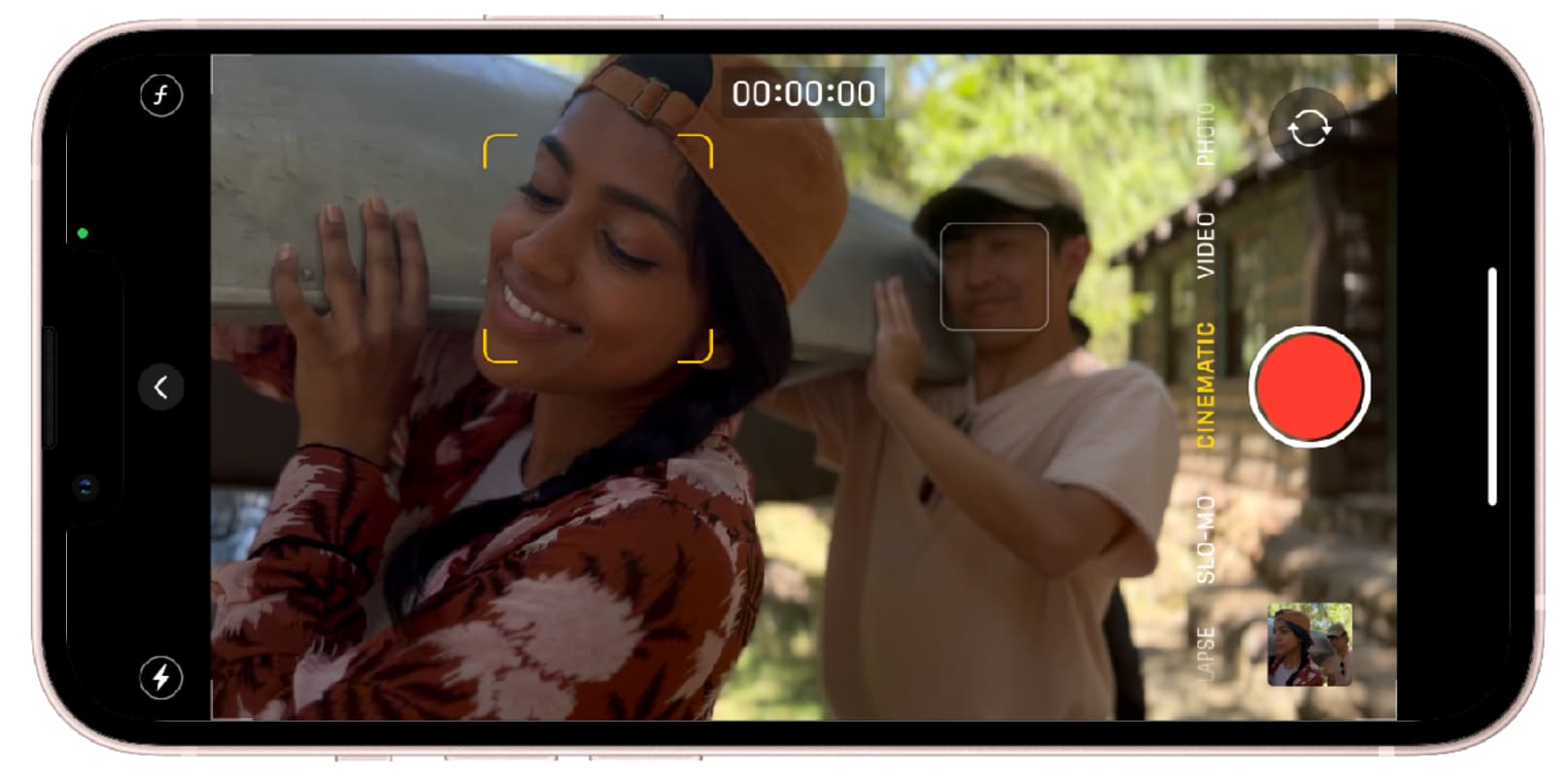 iPhone電影模式：最智慧錄影自動對焦