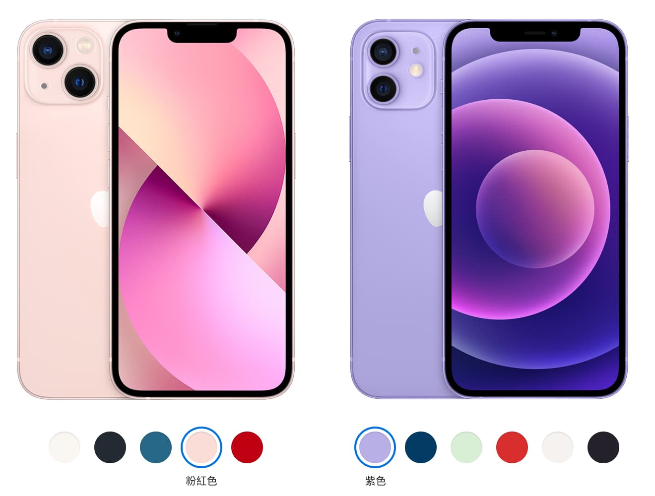 iPhone 13 與 iPhone 12：外觀、顏色差異比較
