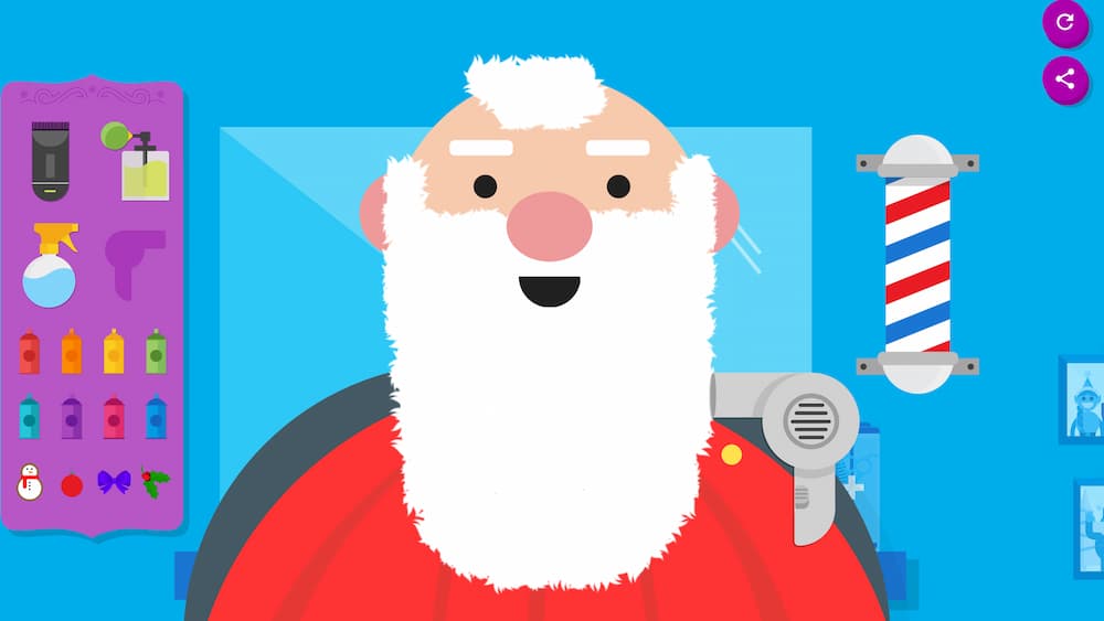 Google聖誕老人追蹤器「聖誕老人自拍照」