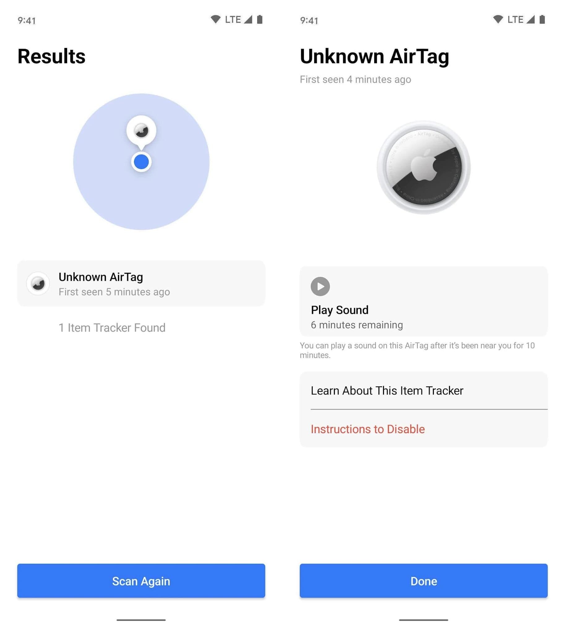 AirTag Android 反監控掃描App 教學4